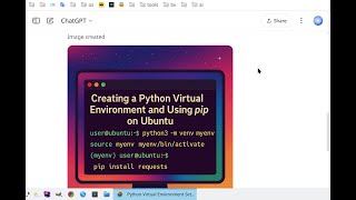 ChatGPT Creates a Fancy Poster Image – From Concept to Desktop Screen! screenshot 3