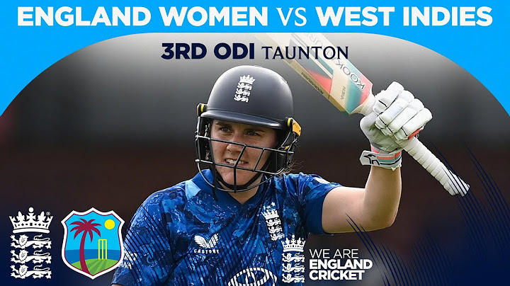 Skipper Shines In Final ODI | Highlights - England v West Indies | 3rd Women’s Metro Bank ODI 2025