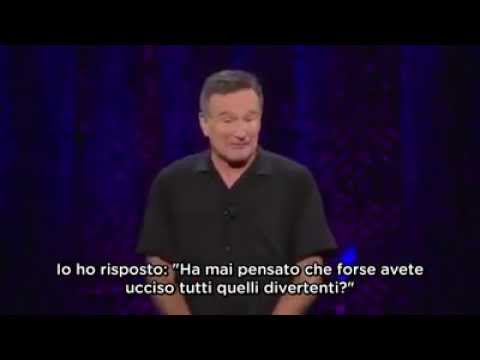 Robin Williams contro i tedeschi e la Chiesa cattolica