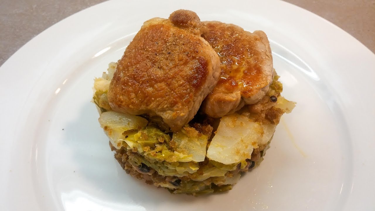 Receita de Migas de tronchuda com lombinho by necasdevaladares