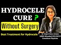 Hydrocele cure  without surgery          non surgical cure 