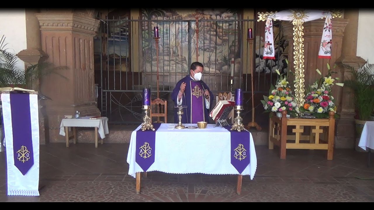 SANTA MISA DEL DOMINGO 3 de Abril 2022 Quinto Domingo de Cuaresma