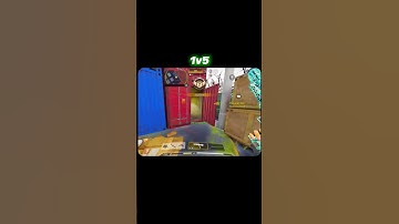 Insane 1v5 Clutch Moments! #cod #esportsgaming #codm #callofduty #1v1 #codmobilelive #codmobile