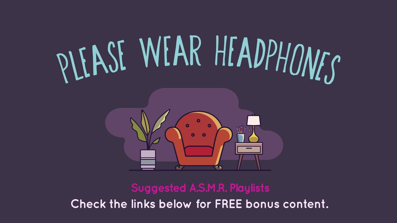 Please Wear Headphones ASMR Guide & Coloring Book Header