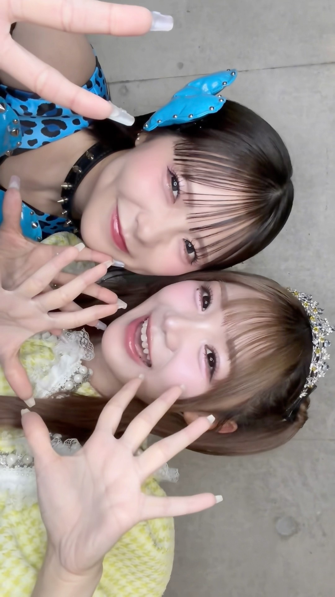 りゅーと　おさいふ ハオハオバ〜❣️一緒に踊ってくれました🎵💎CUTIE STREET💎💛古澤里紗