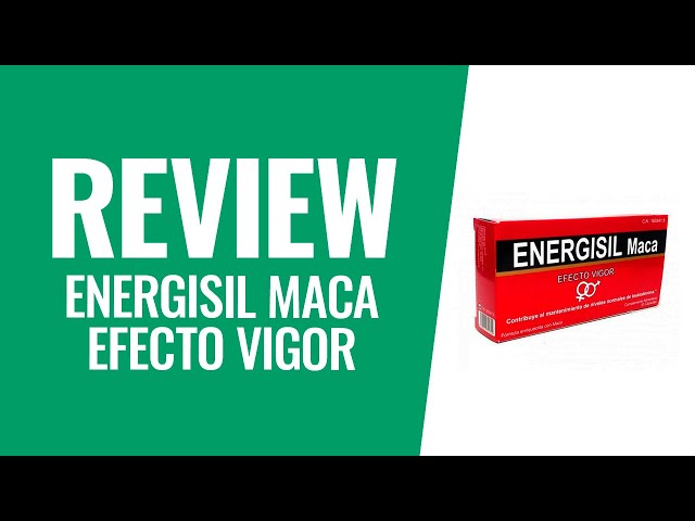 Energisil Maca Efecto Vigor 30caps