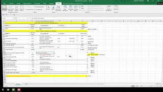 Forecasting Balance Sheet