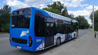 картинка: Летний Волгоград. Электробусный маршрут 15. 