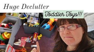 Huge Toy Declutter and Organise   KonMari Method   Simplify, organise and minimalism