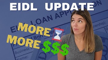 EIDL Increases and Updates - Changes effective April 6th, 2021 - Watch for SBA emails!
