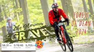 The Glorious Gravel : Gravel Cycling Sportive ride Forest of Dean 2024 Ribble CGR