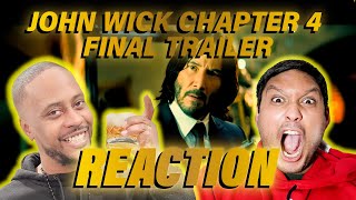 John Wick: Chapter 4 (2023) Trailer  – Keanu Reeves, Donnie Yen | REACTION - Drink and Toke