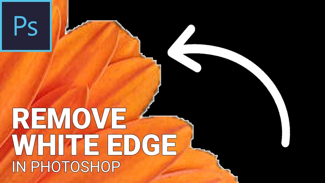 Remove White Edge In Photoshop | Remove White Border When Removing Background | Photoshop Tutorial