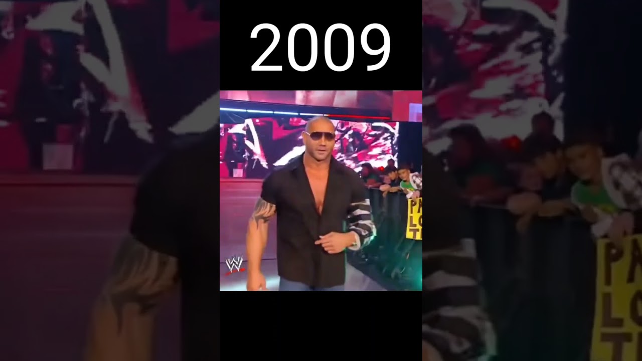WWE Batista Evolution(2002-2022) Full Journey 