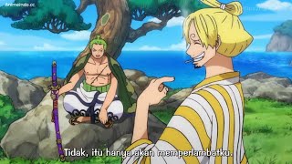 MOMEN LUCU ZORO NEBAS SANJI PAKE PEDANG ENMA