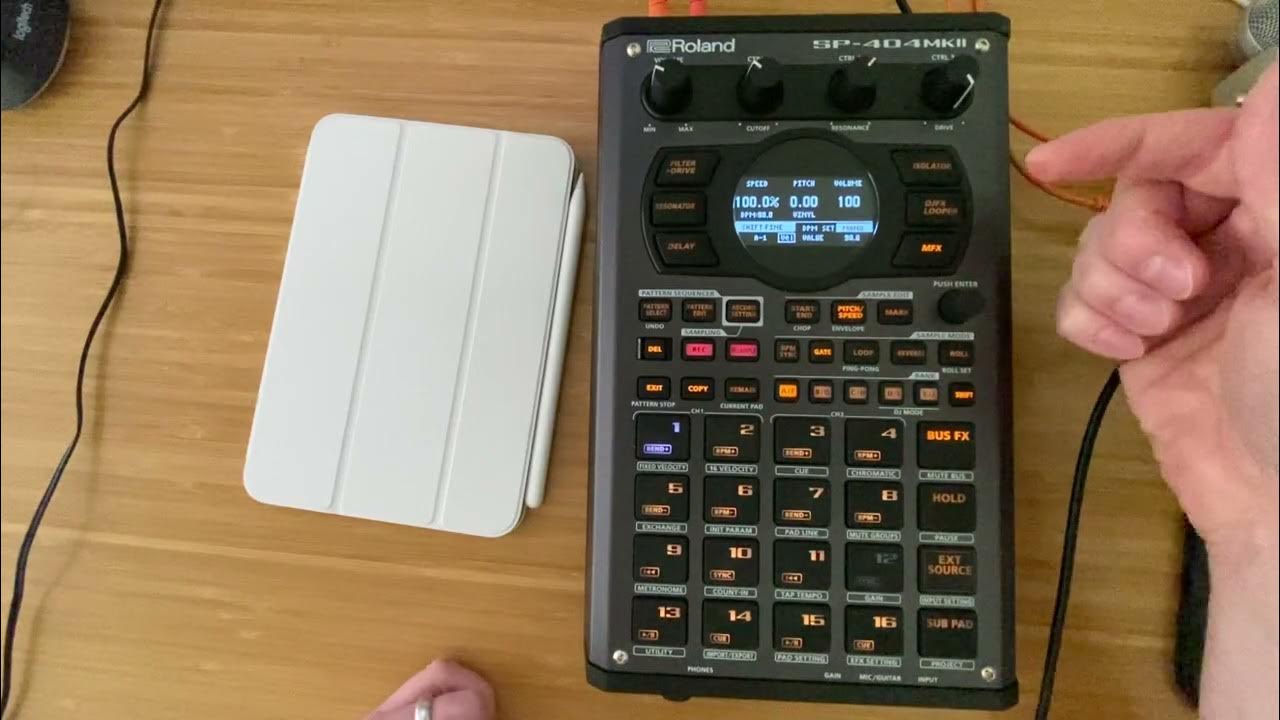 SP404 mk2 16.11 Tips All The Volume Settings YouTube