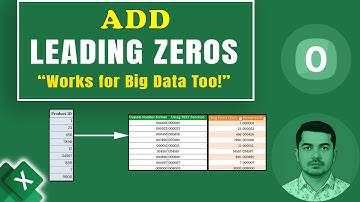 Add Leading Zeros to Numbers in Excel (3 Easy Methods!)
