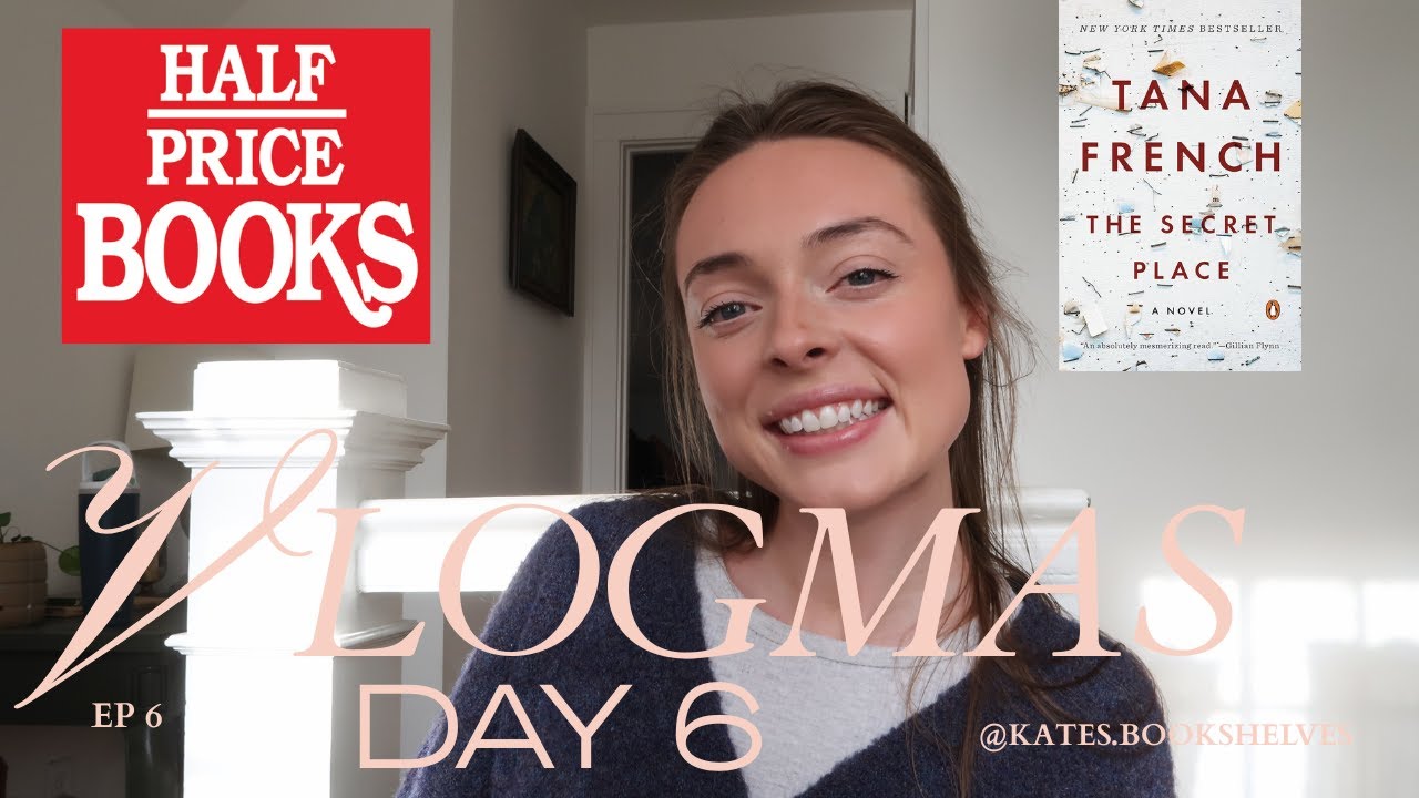 Vlogmas Day 6: book shopping, target haul, and coffee order