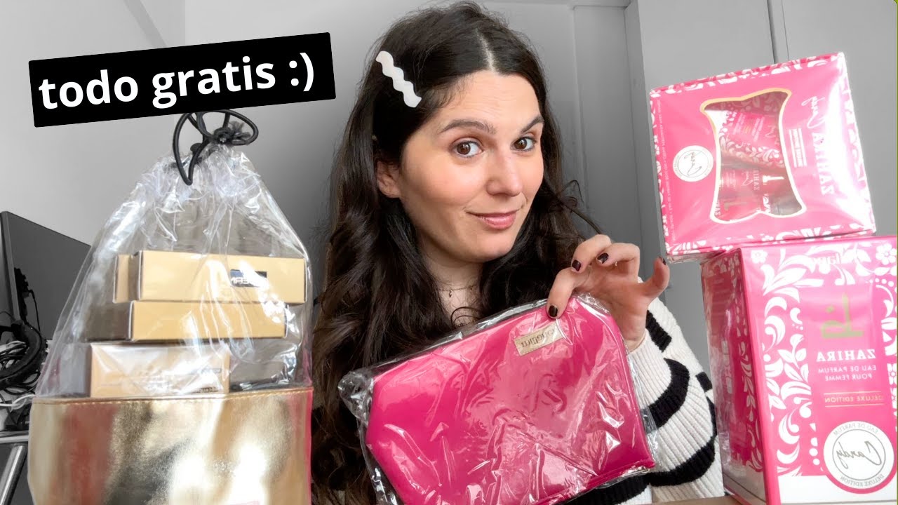 TODO lo que me dan GRATIS por ser INFLUENCER