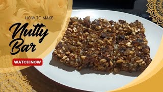Nutty Bar | Protein & Calicum rich | #healthylifestyle #nutbar #protein #calcium 