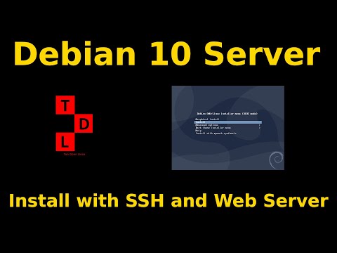 Debian Server Install | SSH - Web Server