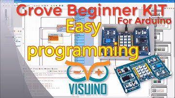 Programming Seeeduino Lotus Grove Beginner KIT for Arduino - Quick and Easy with Visuino