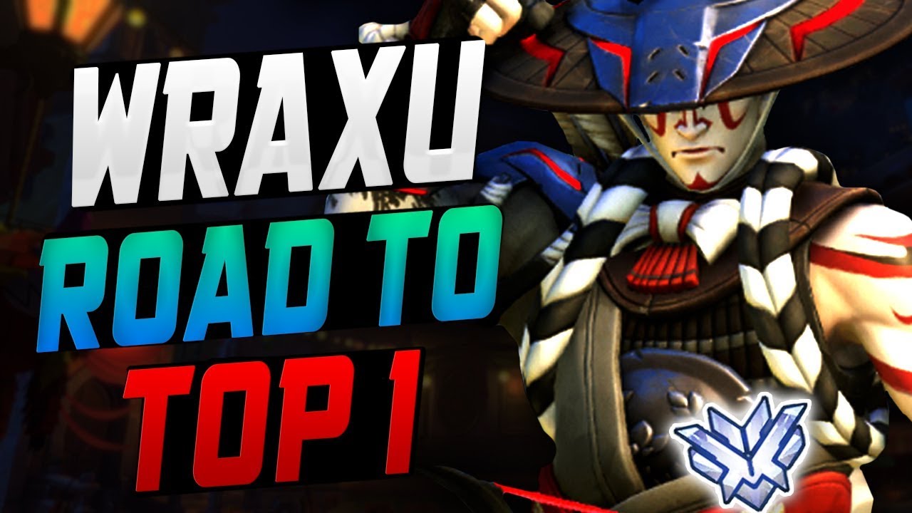 WRAXU BEST HANZO IN THE WORLD! [ OVERWATCH SEASON 8 TOP 500 ]