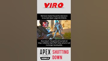 APEX LEGENDS MOBILE WILL (Shut-Down)