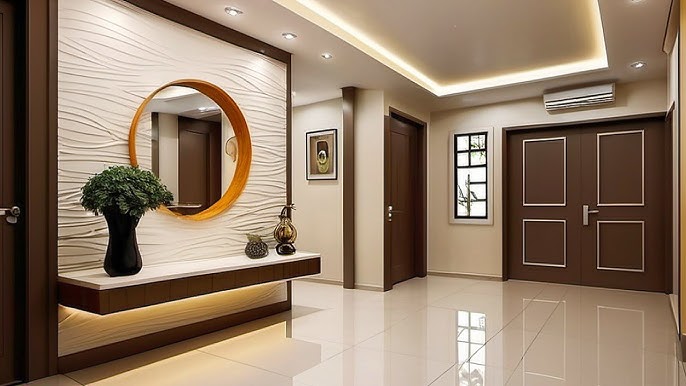 +300 Modern Hall Decorating Ideas 2024 Entryway Foyer Designs| Home  Interior Wall Decoration Ideas