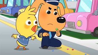 อย่าเล่นในที่จอดรถ | ครัวสุดแสนอันตราย | การ์ตูนเด็ก | เบบี้บัส | Kids Cartoon | BabyBus