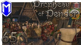 M&B - Siege The Town Of Javiksholm - Mount & Blade Warband Prophesy of Pendor 3.8 Gameplay Part 65