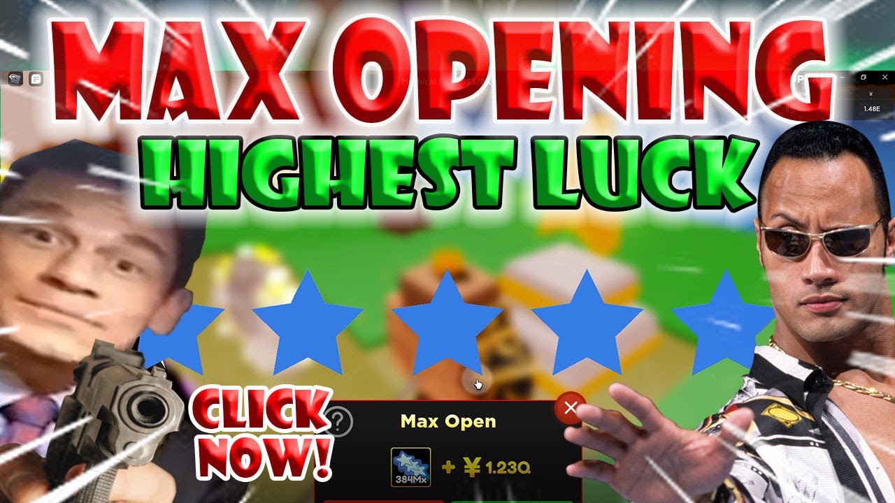 MAX Opening MAX Luck MAX Map | MAX MAX MAX Anime Fighters Simulator