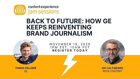 How GE keeps Reinventing Brand Journalism with Tomas Kellner