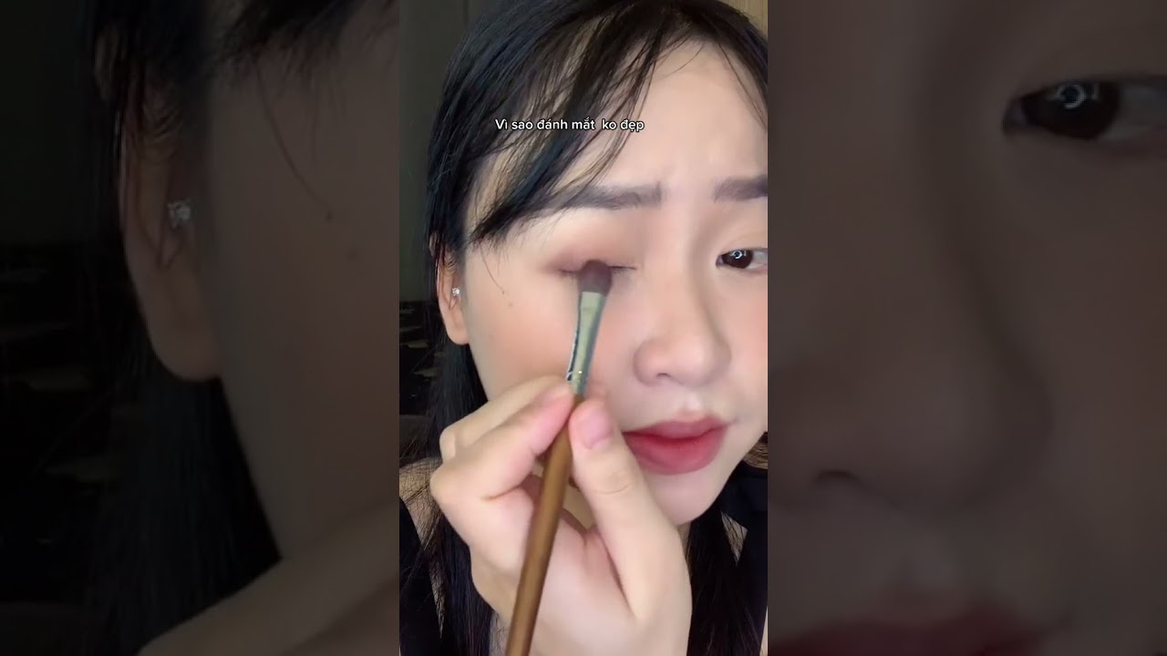 MẸO HAY ĐỂ ĐÁNH MẮT KHÔNG BỊ LEM | TIKTOK BEAUTY | TẬP LÀM ĐẸP #shorts