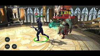 Hellfreak (39 power) vs Mighty Ukko (58 power) MANUAL fight
