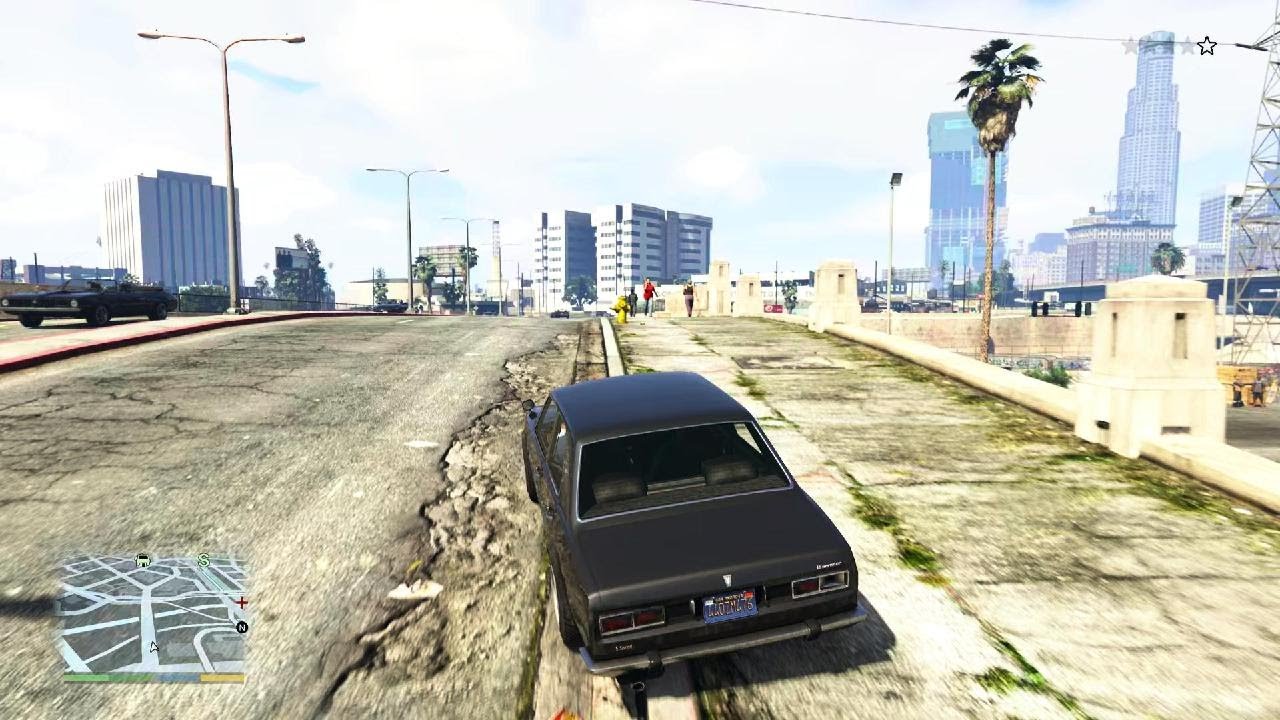 Grand Theft Auto V Police Chase - YouTube
