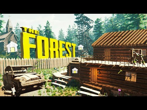 Видео: БАЗА ЗА 50 ДНЕЙ в The Forest