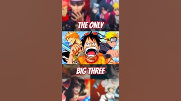 The Big Three will Never Happen Again #onepiece #naruto #luffy