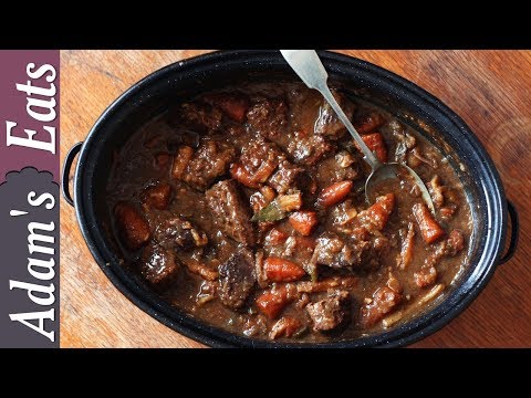 Slow cooked beef stew with porter | How to make the best beef stew