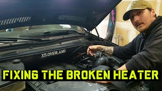 We're Finally Warm - E53 X5 Heater Control Valve Replacement