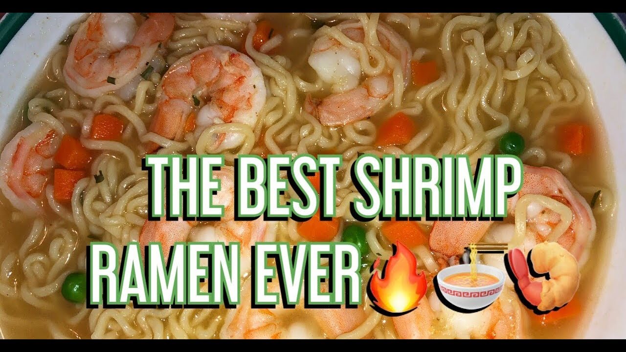 Shrimp Ramen Ever by Chef Bae - YouTube