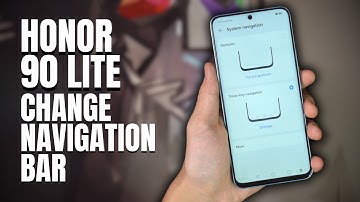 How to Change Navigation Bar on Honor 90 Lite