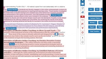 TurnItIn Feedback Studio Demo
