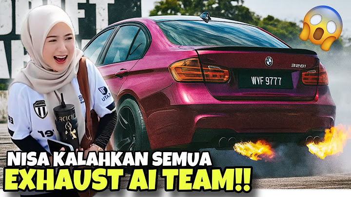 NISA KALAHKAN SEMUA EXHAUST AI TEAM !! AIMAN & AUFAR BEREBUT NISA !!