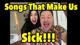 Songs That Make Us Physically Sick!!! Rock History Music