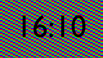 HD LCD Screen Burn In / Stuck Pixel Fix for Ratio 16:10 1hr Long