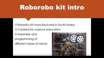 Roborobo Kit Intro