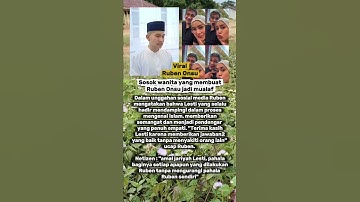 inilah sosok wanita yang membuat Ruben Onsu menjadi mualaf #viral #artis #kabarindonesiaterkini