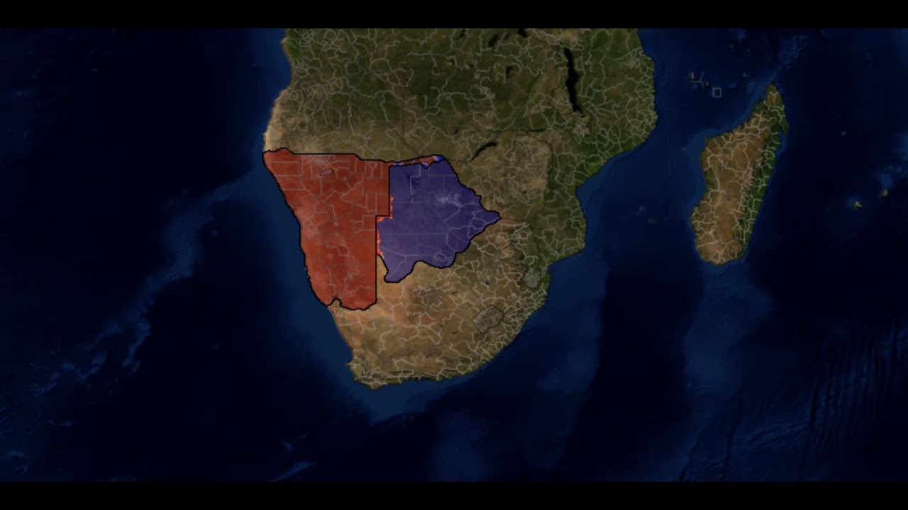 Namibia vs Botswana - YouTube