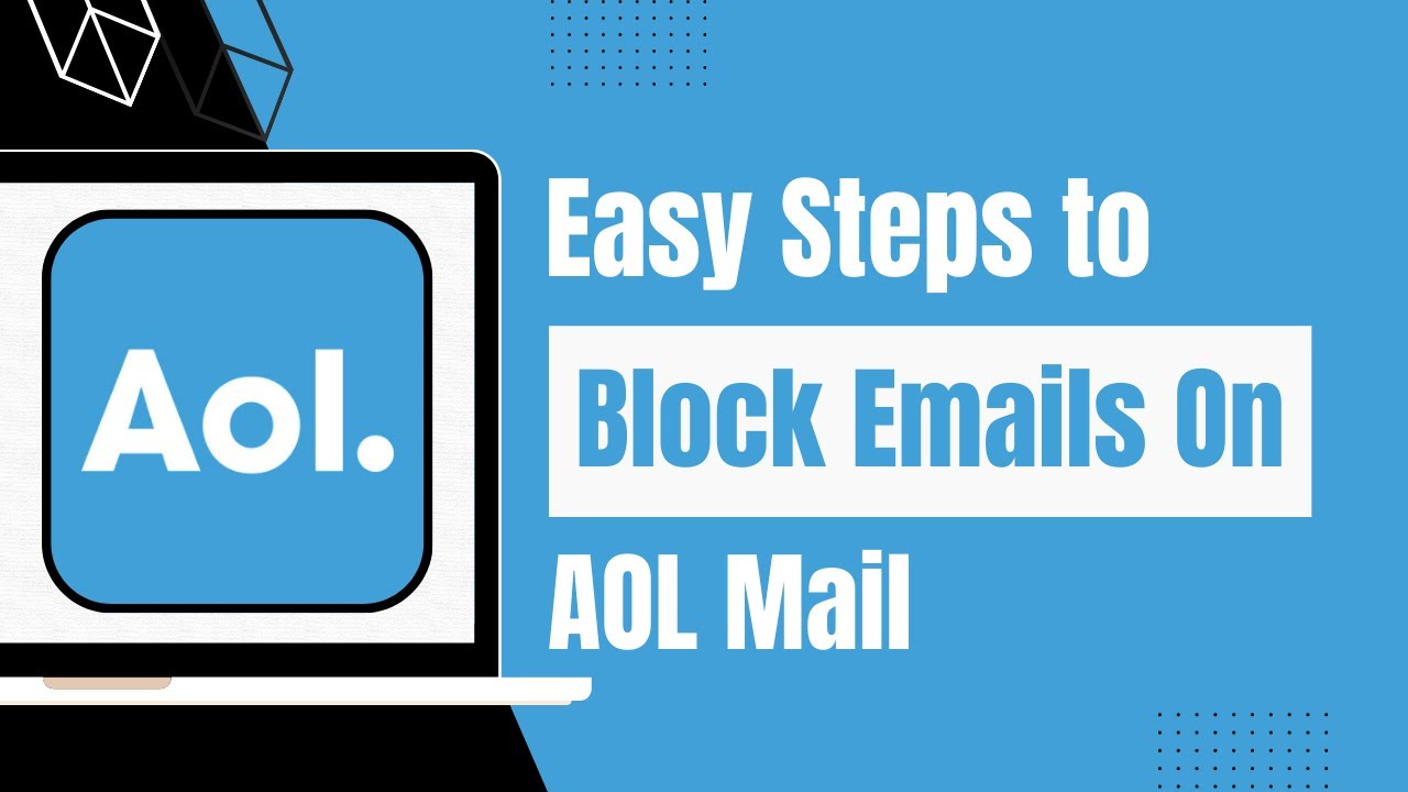 AOL Mail How To Block Email On AOL Mail YouTube
